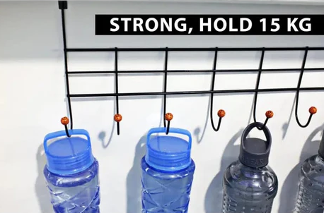 Over Door Hanger with 7 Hooks