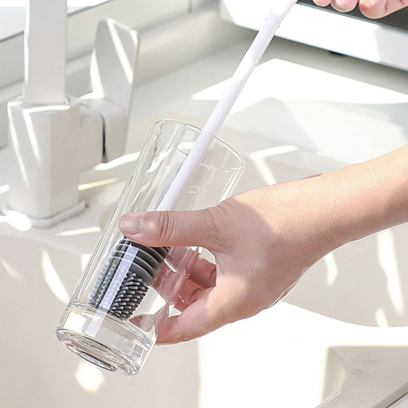 Silicone Bottle Cleaning Brush | Pack of 3