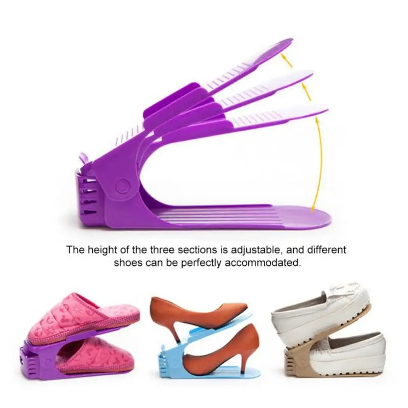 Adjustable Shoe Slots Organizer