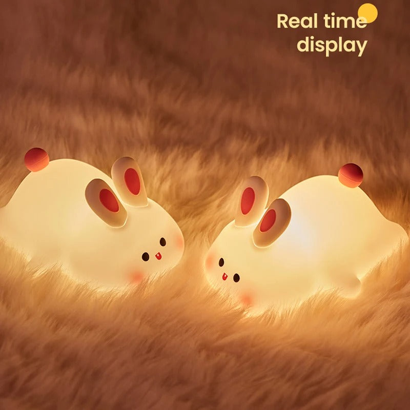 Cute Rabbit Silicone Lamp