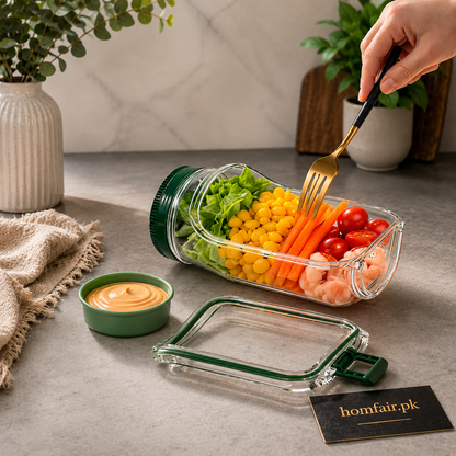 Fresh Vault Luxe Leakproof Salad Jar