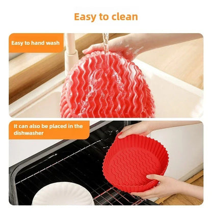 Reusable Air Fryer Silicone Liners (Pack of 2)