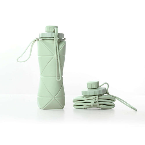 600ml Silicone Foldable Water Bottle