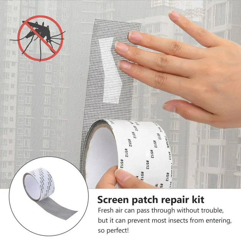 Window Repair Mesh Tape - Pack of 2