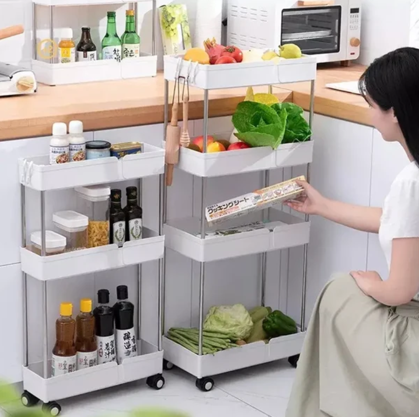 4 Tier Slim Trolly