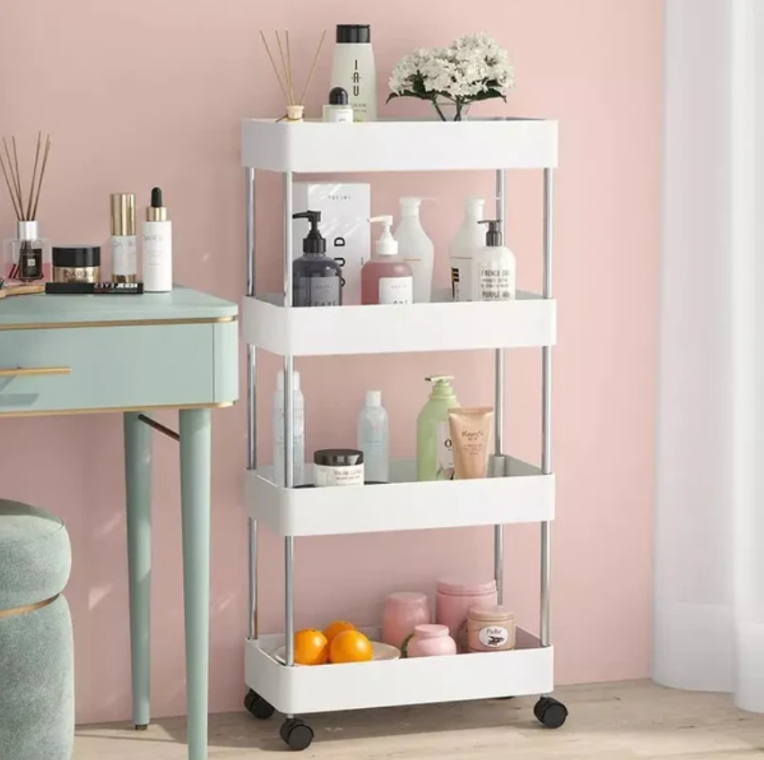 4 Tier Slim Trolly