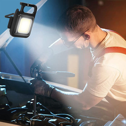 COB Rechargeable Key Chain Light