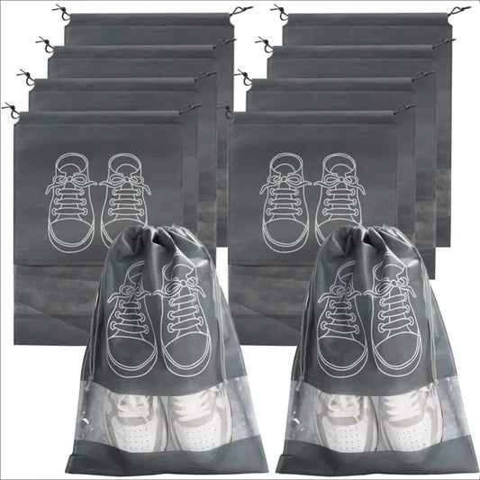 Dust-Proof Travel Shoe Bag (Pack of 10)