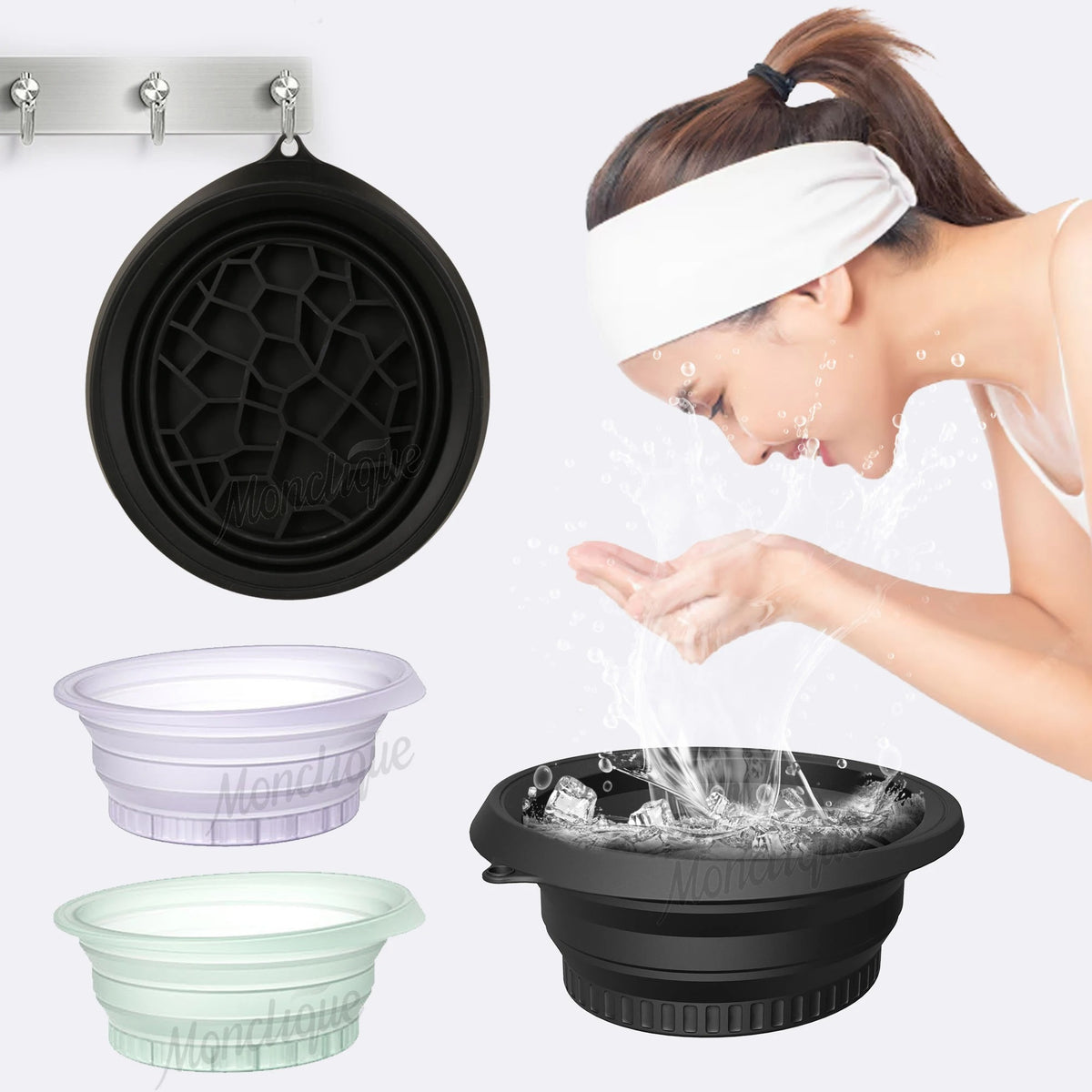 Silicone Ice Face Wash Bowl