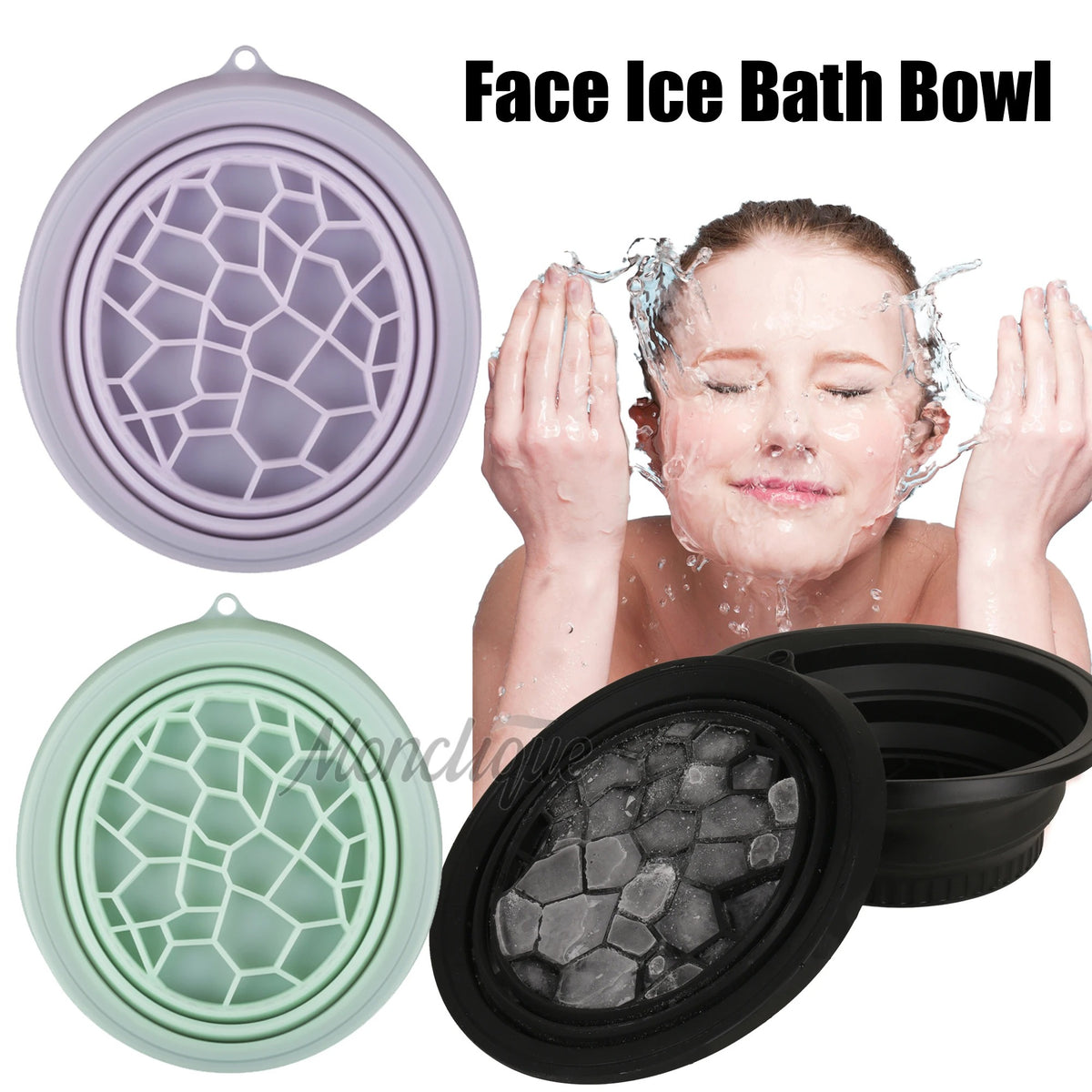 Silicone Ice Face Wash Bowl