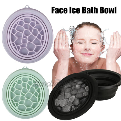 Silicone Ice Face Wash Bowl
