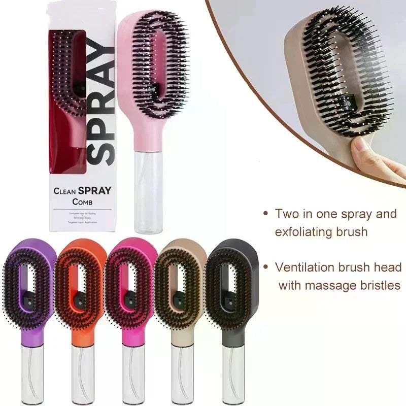 Spray Comb Bristle Brush