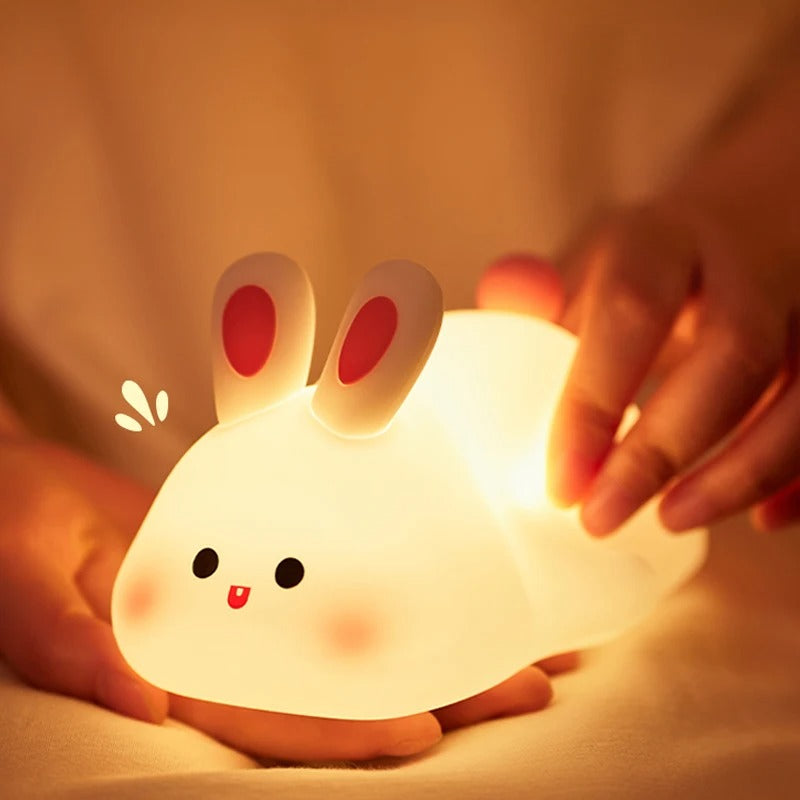 Cute Rabbit Silicone Lamp