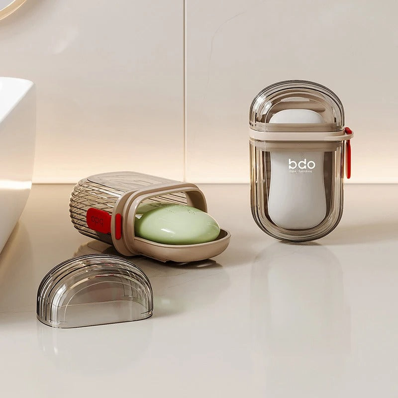 Portable Soap Dish Box (Pack of 2)