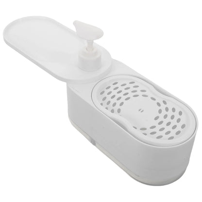 3-in-1 Kitchen Sink Soap Dispenser and  Sponge Holder