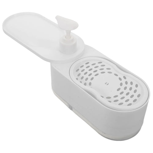 3-in-1 Kitchen Sink Soap Dispenser and  Sponge Holder