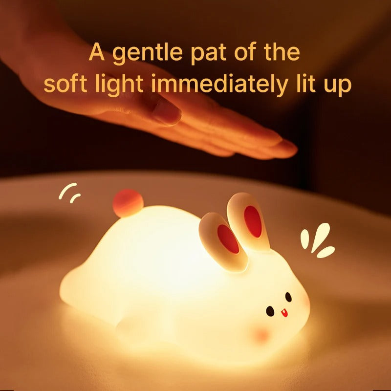 Cute Rabbit Silicone Lamp