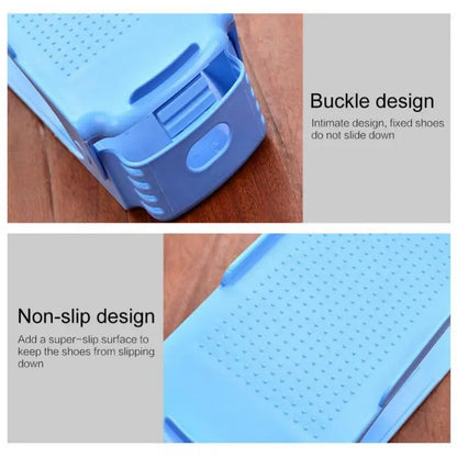 Adjustable Shoe Slots Organizer
