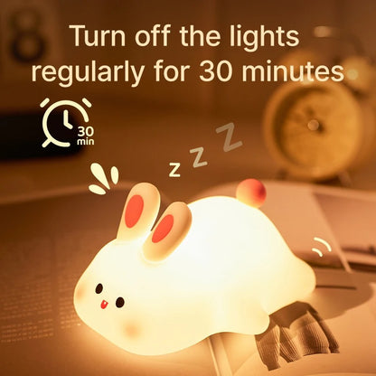 Cute Rabbit Silicone Lamp