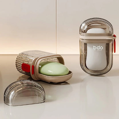 Portable Soap Dish Box (Pack of 2)