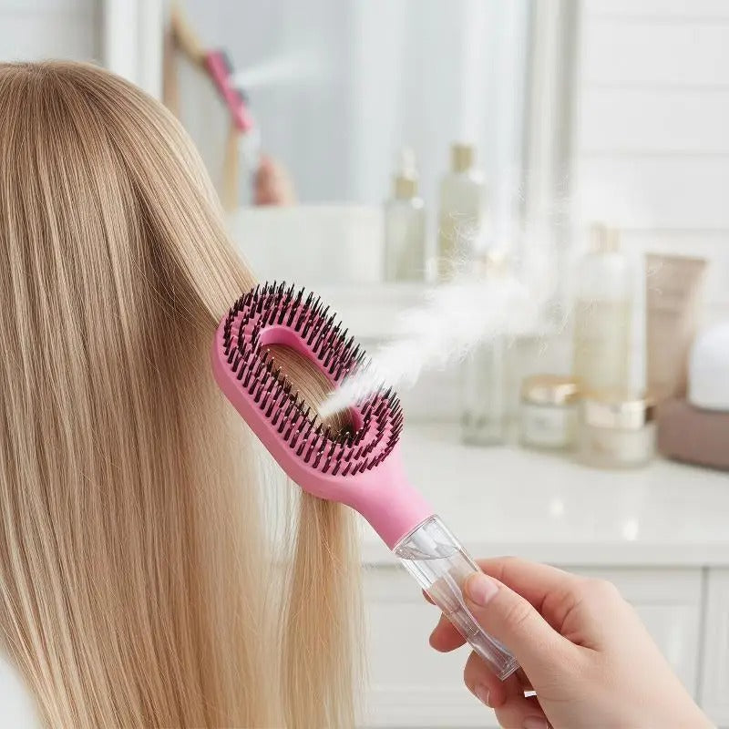 Spray Comb Bristle Brush