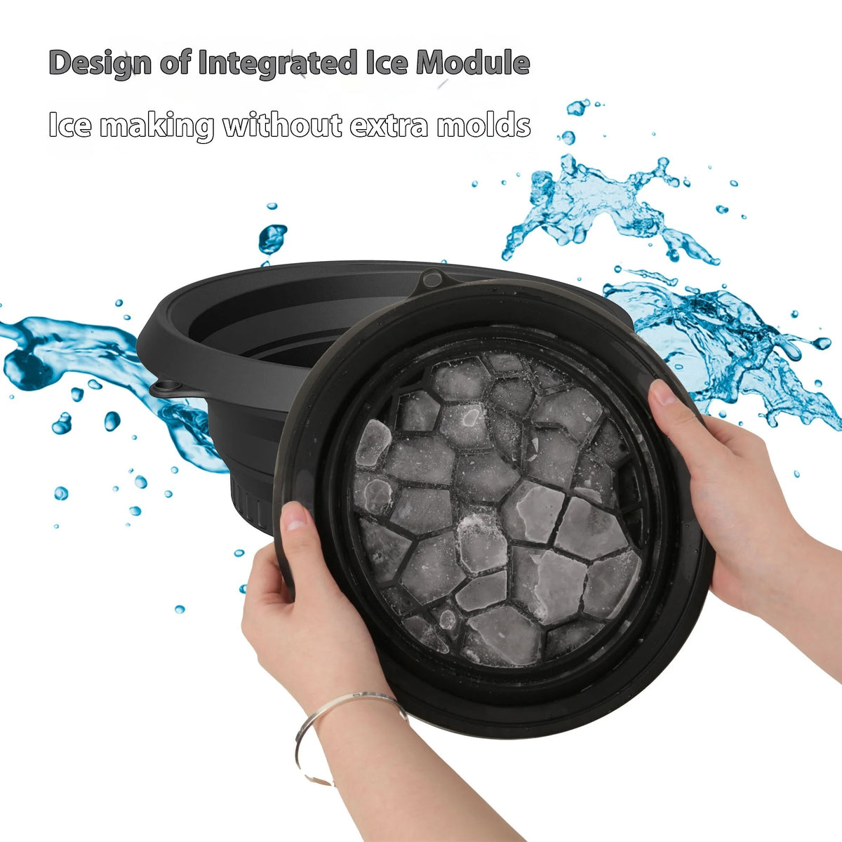 Silicone Ice Face Wash Bowl